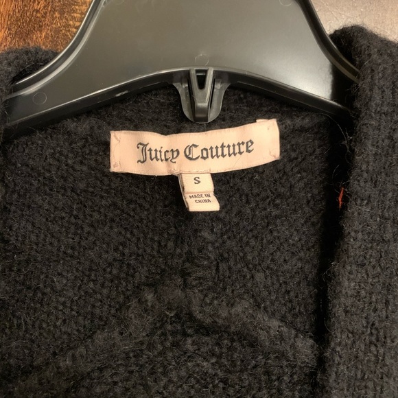 Juicy Couture black wool stud cardigan - Picture 4 of 4